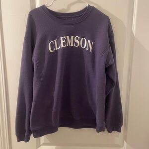 Clemson Women’s Light Purple Crewneck